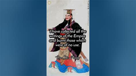 Qin Shi Huang Quotes - The First China Emperor #short #shorts #quotes # ...