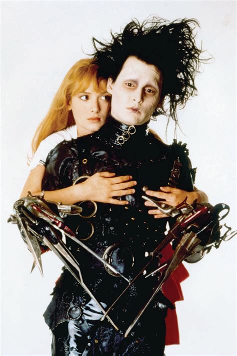 Art & Collectibles Edward and Kim cute scissorhands print 8 x 8 ...