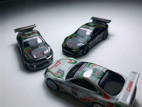 SET OF 3 CASTROL SUPRA – Hyper Custom