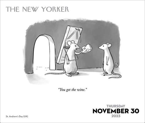 2023 Cartoons from The New Yorker 2023 Day-to-Day Calendar by Conde ...