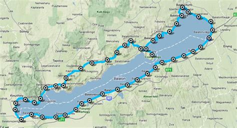 Balaton Térkép Részletes Déli Part – groomania