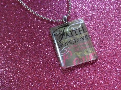 Faith Hope Love Necklace