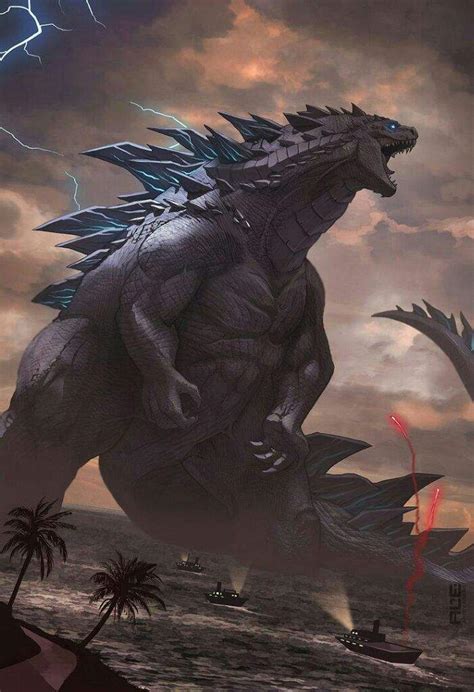 Godzilla artwork | Horror Amino