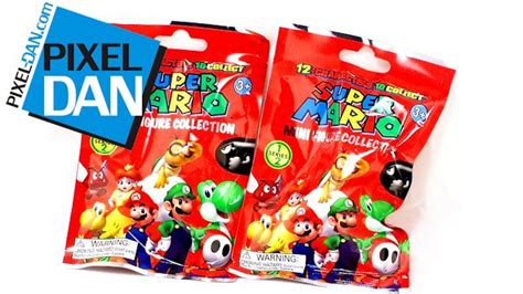 Super Mario Mini Figure Collection Blind Bag Opening and Review | Pixel-Dan.com