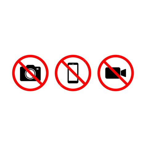 No Camera Cell Phone Video Icon, No Camera Cell Phone Video, No Camera Cell Phone Video Sign, No ...