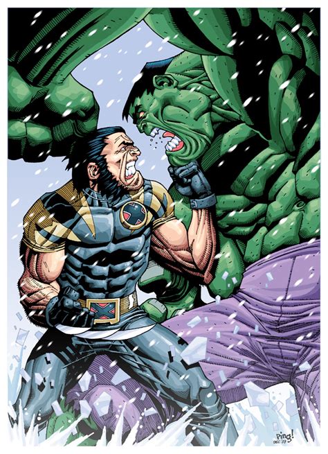 Ultimate Wolverine Vs Hulk by pipin on DeviantArt