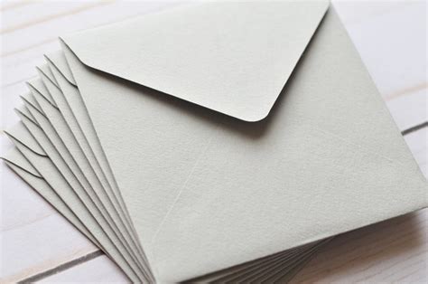 Mini Envelopes Gray // BULK LISTING // Set of 100 // Gift - Etsy