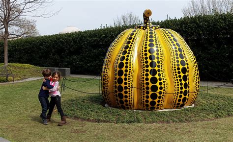 Pumpkin (2016) by Yayoi Kusama. Exhibit on the grounds of … | Flickr