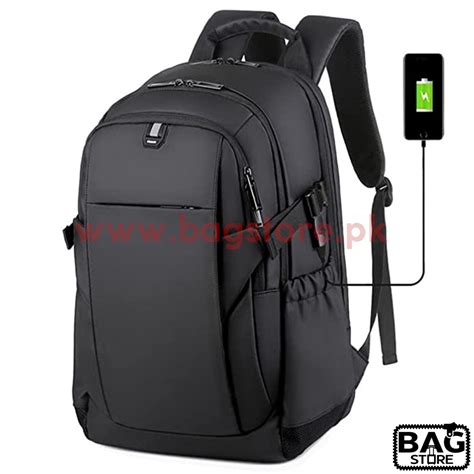 CLASSIC Laptop Backpack Water Resistant Business Travel Bag with USB ...