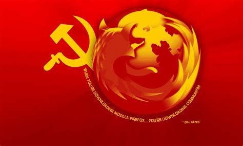 Online crop | Mozilla Firefox logo, communism HD wallpaper | Wallpaper Flare