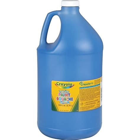 Crayola Washable Kid's Paint, Blue, 1 Gallon (54-2128-042) | Staples