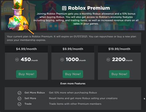 All you need to know about Roblox Premium membership - Articles