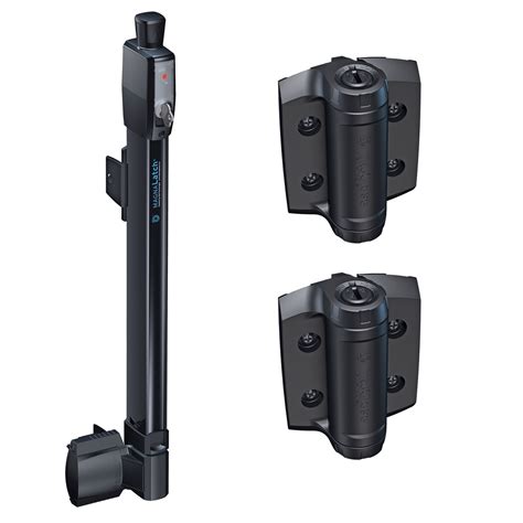 MagnaLatch Pool Gate Latch Safety Kit With TruClose Hinges - Bunnings ...