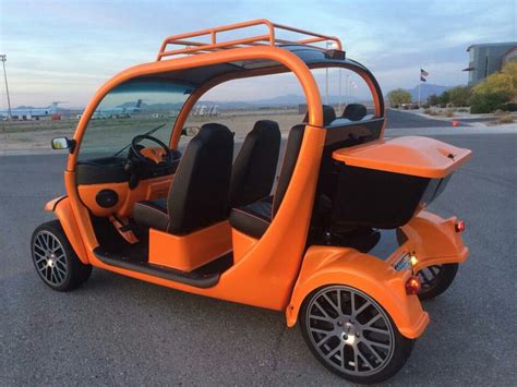 Tangelope orange Custom Gem car by Innovation Motorsports | Custom golf ...