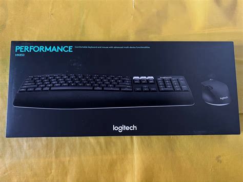 Logitech MK850 Wireless Keyboard and Mouse Combo, Computers & Tech, Parts & Accessories ...