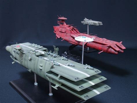 Space Battleship Yamato 2199, 1/1000 scale models by Bandai. | Space ...