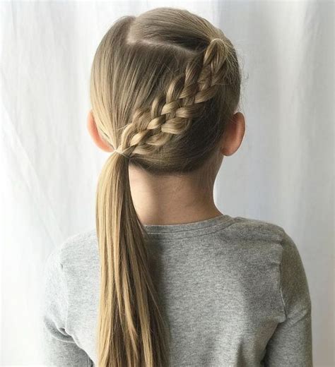 30 Lovely Girls Hairstyles Ideas For School | Hair styles, Girly hairstyles, Little girl hairstyles