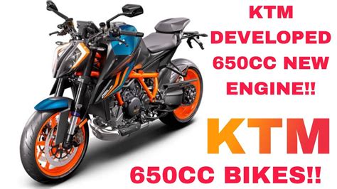 KTM DEVELOPED 650CC NEW ENGINE | UPCOMING KTM 650CC BIKES | KTM DUKE 650 | KTM RC650 | 650 ...