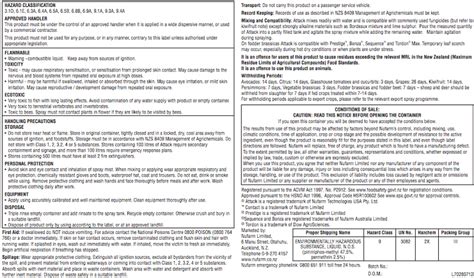 Pesticide label - how to read it (288)