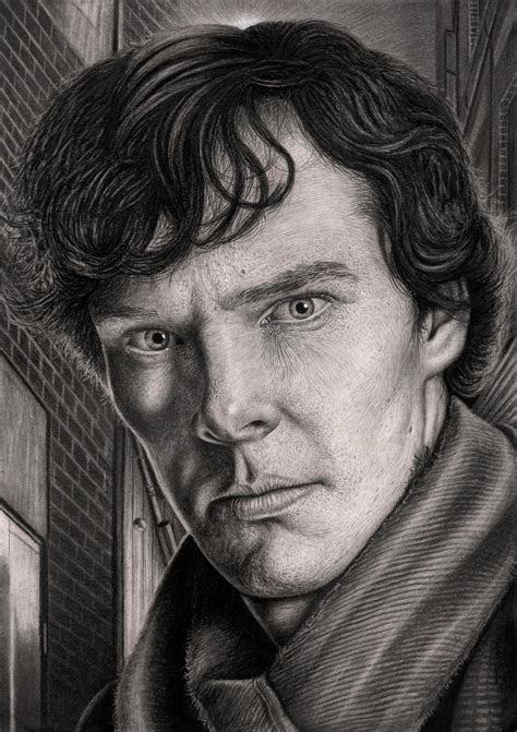 'SHERLOCK' graphite drawing by Pen-Tacular-Artist on DeviantArt