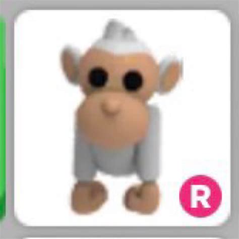 roblox . adopt me . Albino monkey (rideable) Legendary, Video Gaming, Video Games, Others on ...