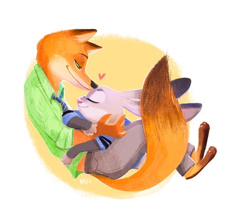 Nick + Judy ~ Zootopia fan art | Behance