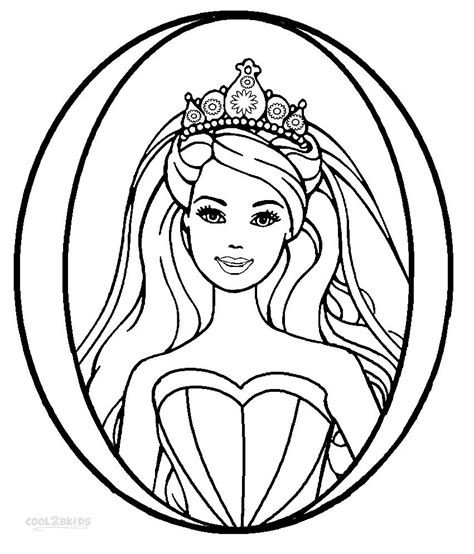 Barbie Head Coloring Pages at GetDrawings | Free download