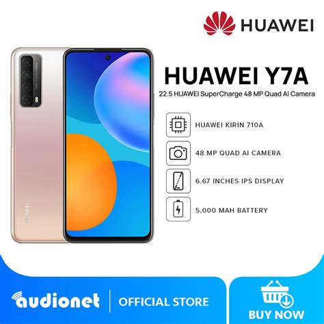 Huawei Y7a 4GB RAM + 128GB ROM Smartphone | Shopee Philippines