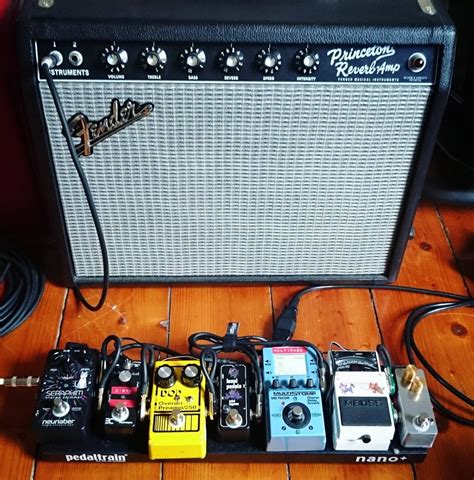 The Pedaltrain Nano Plus can hold a surprising amount of pedals! I love it! : guitarpedals