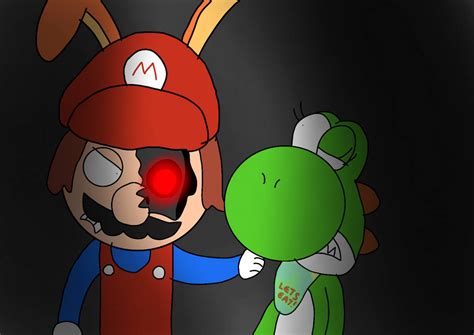 FNAS Movie: Mario vs Yoshi by AymaneDrawings on DeviantArt