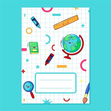 Customize your maths notebook decorate for a unique school accessory