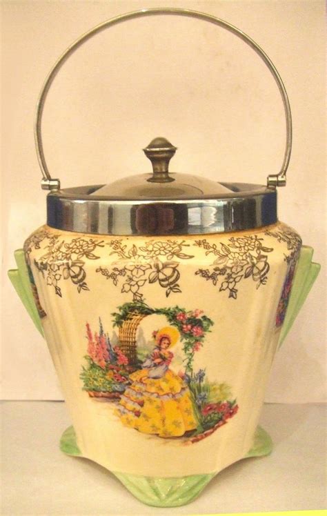 148 best Vintage Biscuit Barrels ,Cookie Jars images on Pinterest | Cookie jars, Biscuit and Cookies