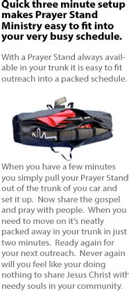 The Prayer Stand - Wonderful outreach tool that is quick, easy and well ...