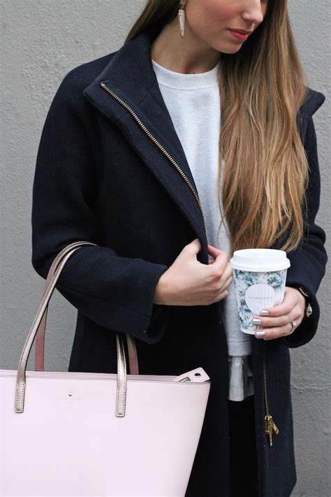 winter coffee date outfit - Something Pretty