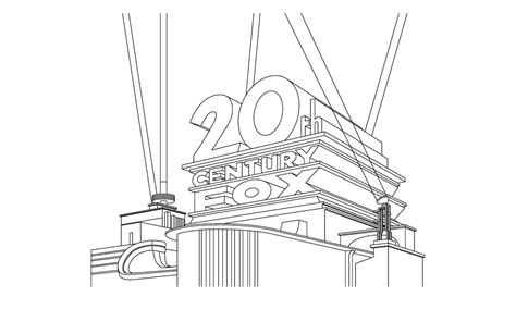 20Th Century Fox Coloring Page | Ariano Blog