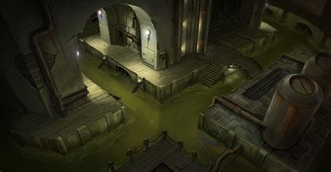 Sewers by Der-Reiko on DeviantArt | Digital illustration, Sewer, Environment concept art