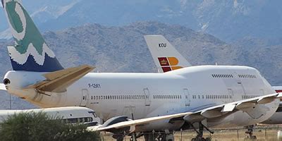 Airplane boneyards in Arizona, including Davis-Monthan AFB AMARG, Pinal Air Park, Phoenix ...