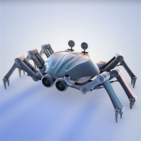 Crab robot 3D Model C4D STL | CGTrader.com