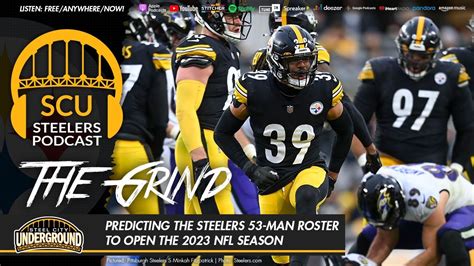 Predicting the Steelers 53-man roster to open the 2023 NFL season - YouTube