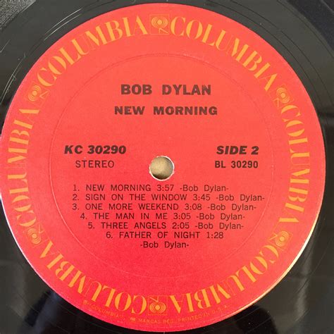 Bob Dylan - New Morning