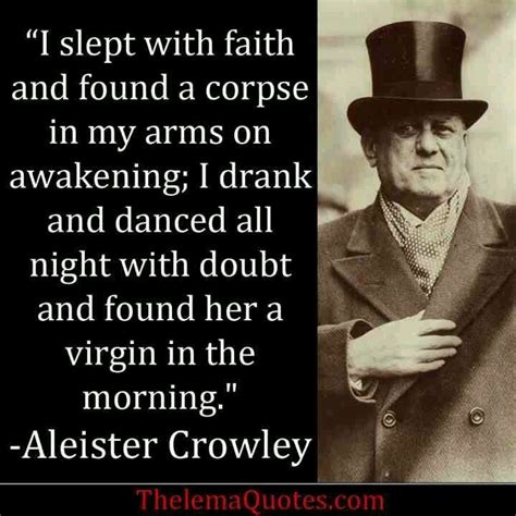 Pin by Walter Eadie on alester Crowley. | Crowley quotes, Aleister crowley, Inspirational words