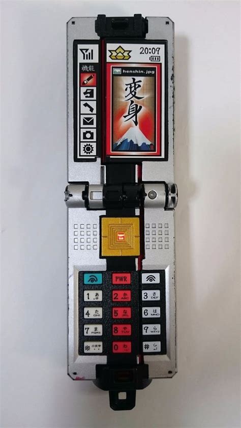 Shodo Phone DX Samuraizer morpher Power Rangers Samurai Shinkenger Bandai Used#5 | Power rangers ...