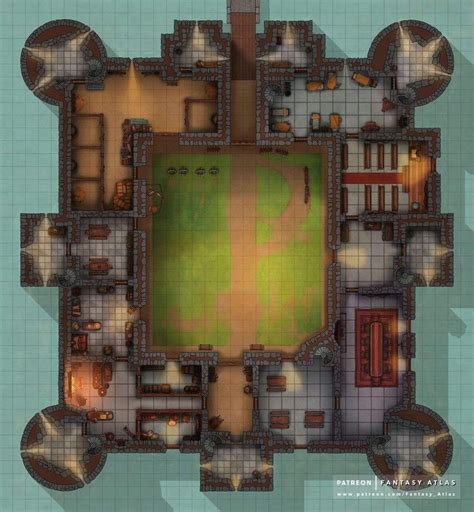 Pin by Mircea Marin on DnD Maps | Fantasy city map, Dnd world map, Castles interior