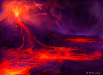 Exploding Volcano Red Wallpaper - The Wajas Wiki