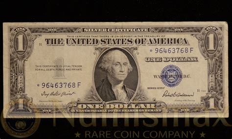 1935 F $1 Silver Certificate Star Note - Numismax