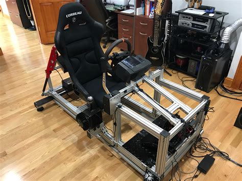 My sim racing motion rig version 2 | Daniel Chote's Project Blog