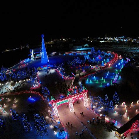 Bentleyville from the PDD Drone - Perfect Duluth Day