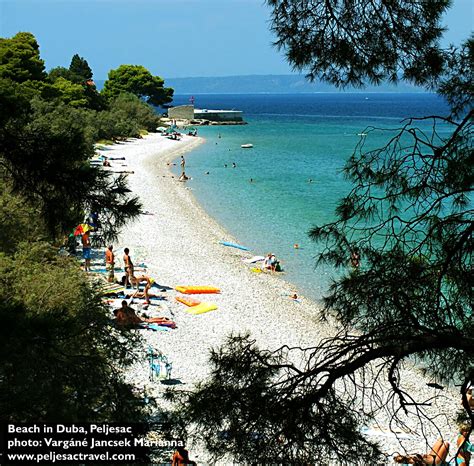 Beach in Duba, Peljesac