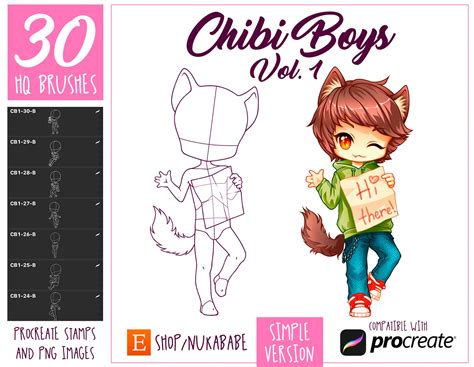 Boy Chibi Templates