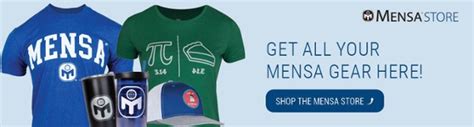 Shop from the Mensa Store